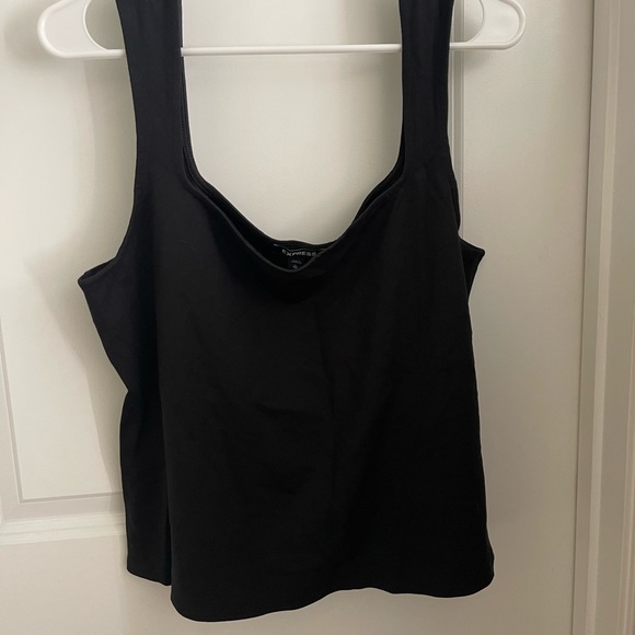Black Crop Express Tank - Picture 3 of 3